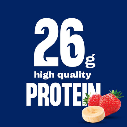 Core Power Fairlife 26g Protein Milk Shakes, Ready To Drink for Workout Recovery, Strawberry Banana, 14 Fl Oz (Pack of 12)