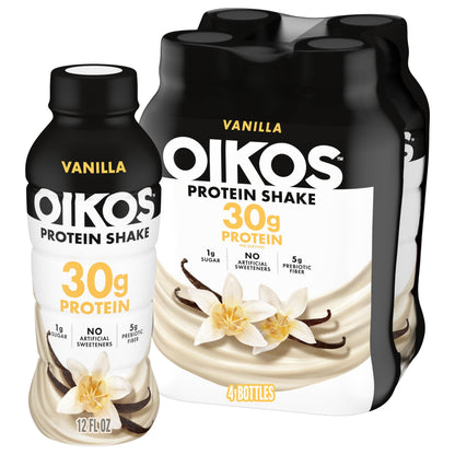 Oikos Protein Shake, Salted Caramel, 30g Protein, 12 fl oz, 12 Count