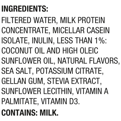 Oikos Protein Shake, Salted Caramel, 30g Protein, 12 fl oz, 12 Count