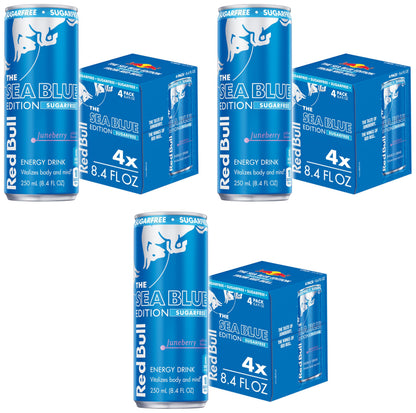 Red Bull Sugarfree Energy Drink, Iced Vanilla Berry, Iced Edition